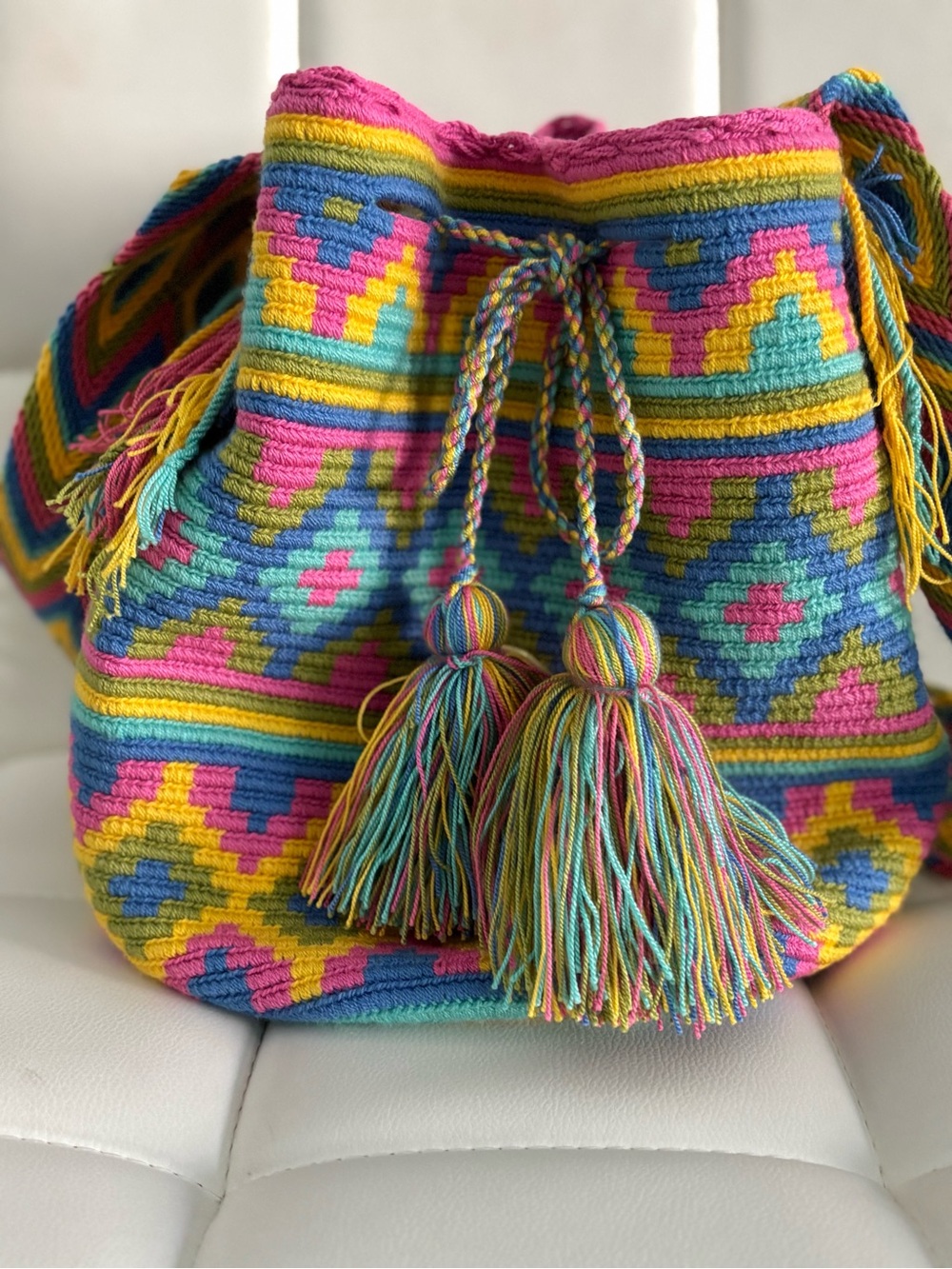 BOHO Drawstring Crossbody - Picture 3 of 4